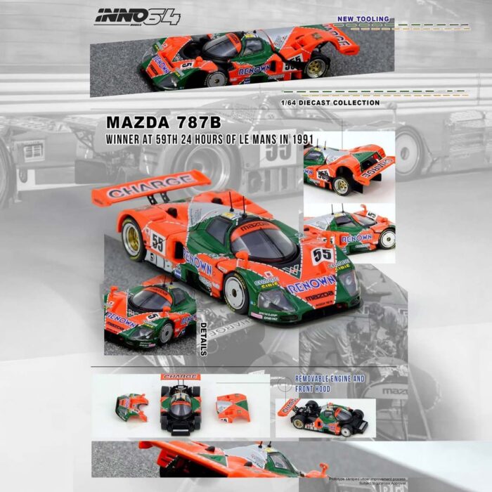 Inno64 - Mazda 787B 24 Hours Le Mans