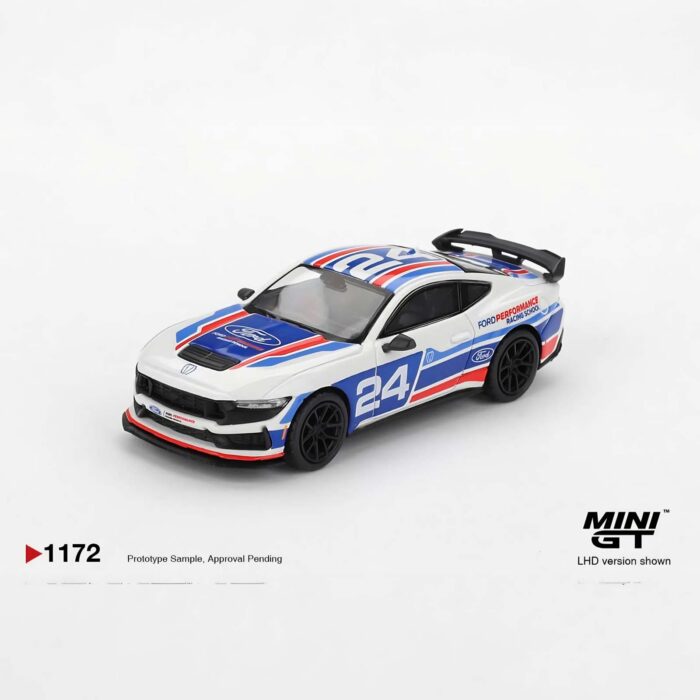 Mini Gt - 2025 Ford Mustang Dark Horse #24, 1172, lhd