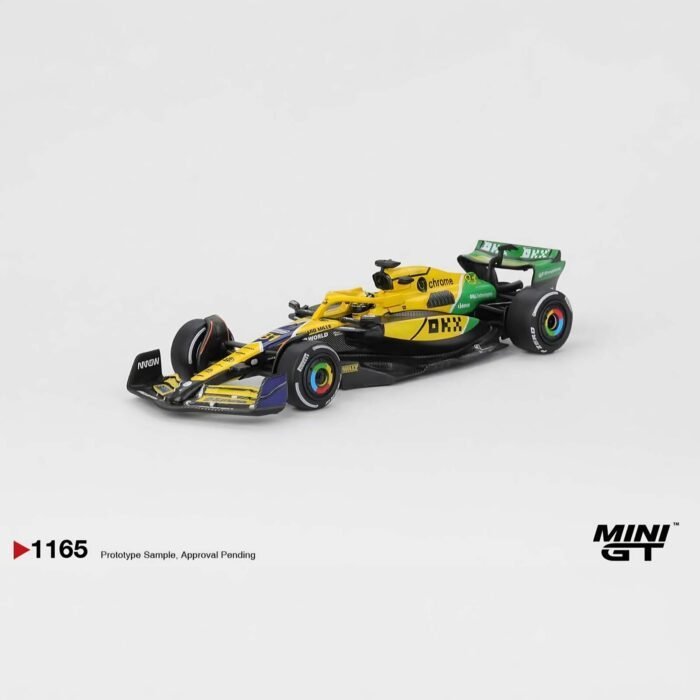 Mini Gt - 2024 Mclaren MCL38 #81 Oscar Piastri Monaco GP 1165