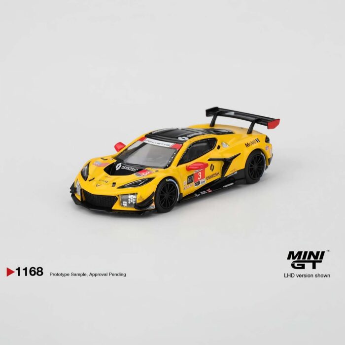 Mini Gt - 2025 Chevrolet Corvette Z06 GT3 R #3 1168, lhd