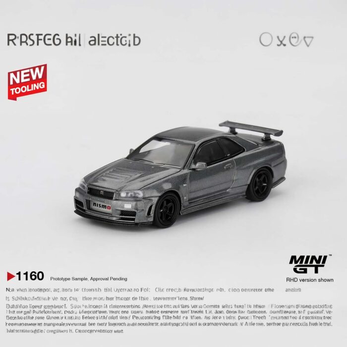 Mini Gt - 1999 Nissan Skyline GTR (R34), rhd