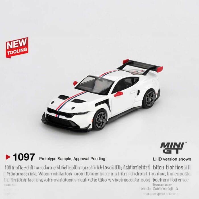 Mini Gt - 2025 Ford Mustang GTD Spirit of America, lhd, 1097