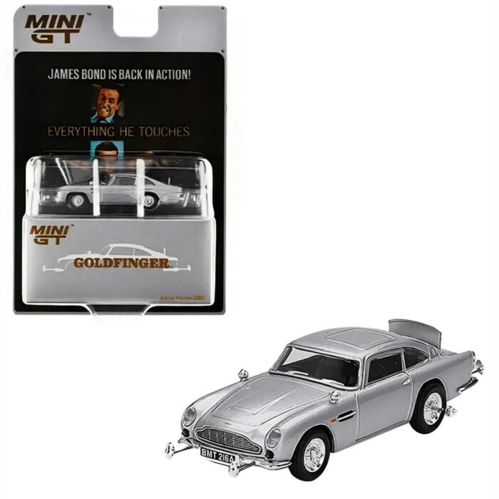 Mini Gt - 1965 Aston Martin DB5 *Goldfinger* English Blister Packaging