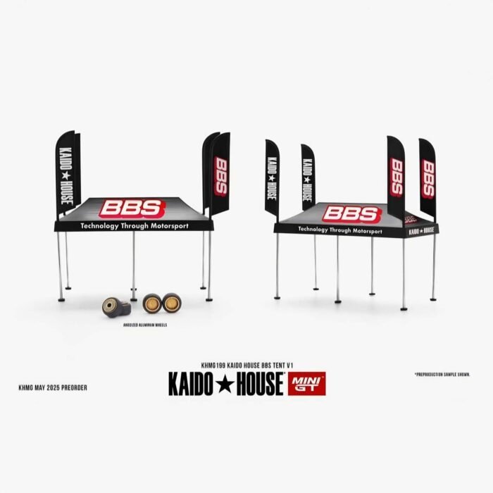 Mini Gt - 2024 Kaido House Tent BBS V1