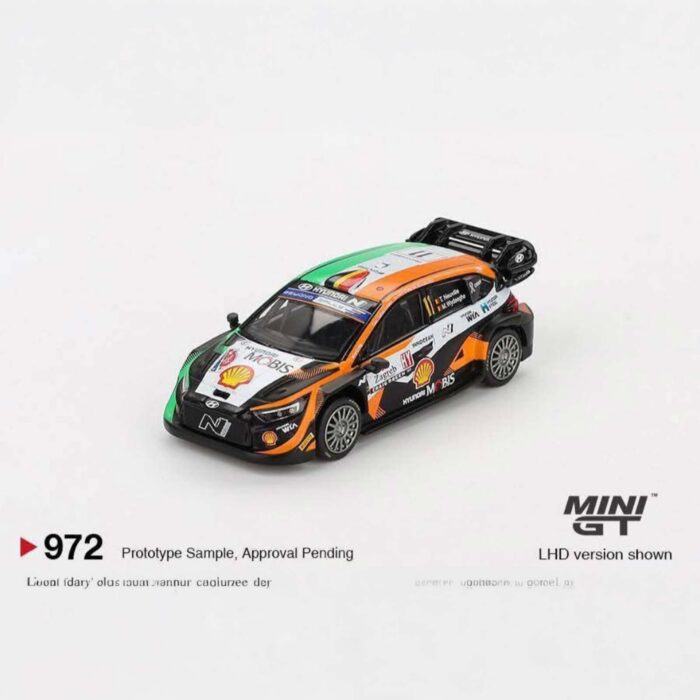 Mini Gt - 2023 Hyundai i20 N Rally 1 #11 Rally Croatia lhd, 972