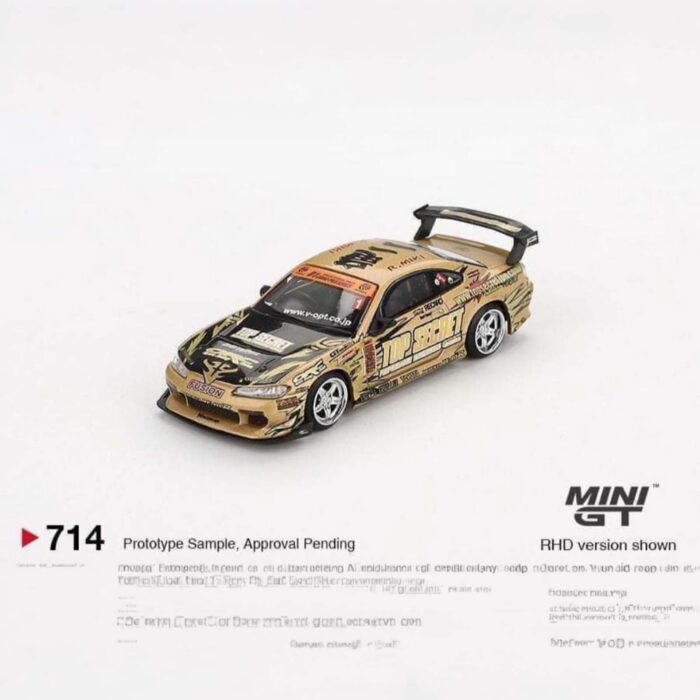 Mini Gt - 1999 Nissan Silvia S15 Top Secret D1GP, 714