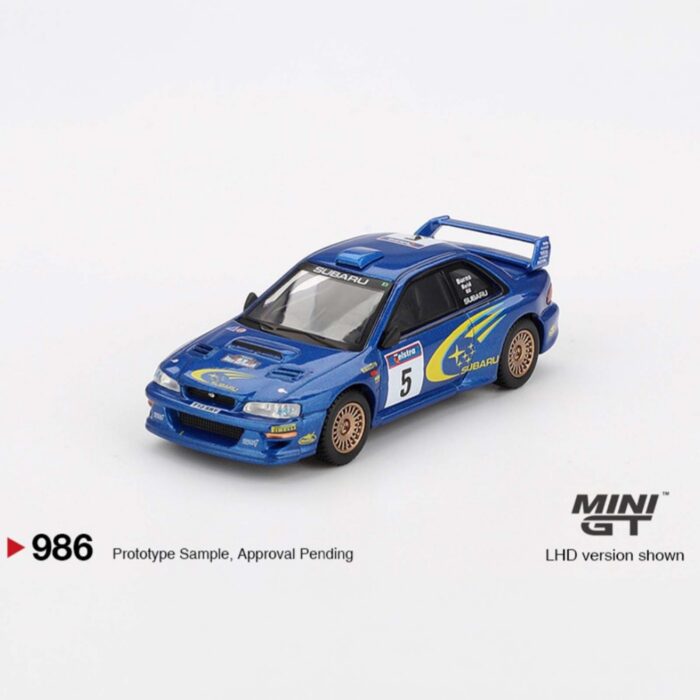 Mini Gt - 1999 Subaru Impreza WRC99 #5 Richard Burns/Robert Reid Winner Rally