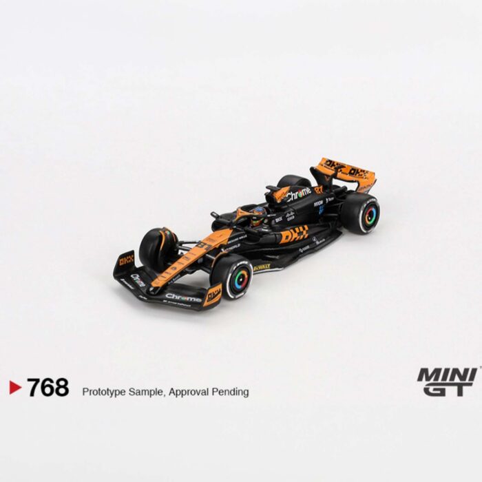 Mini Gt - 2023 McLaren MCL60 #81 Oscar Piastri 3rd Place Japanese GP, 768