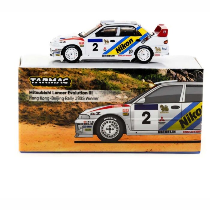Tarmac - Mitsubishi Lancer Evolution III, #2 K. Eriksson/S, zonder seal