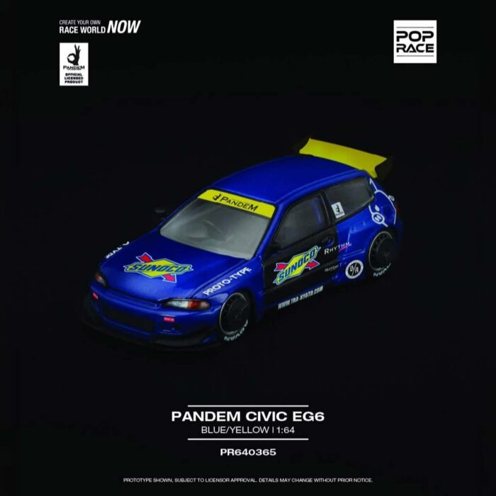 Pop Race - Pandem Civic EG6