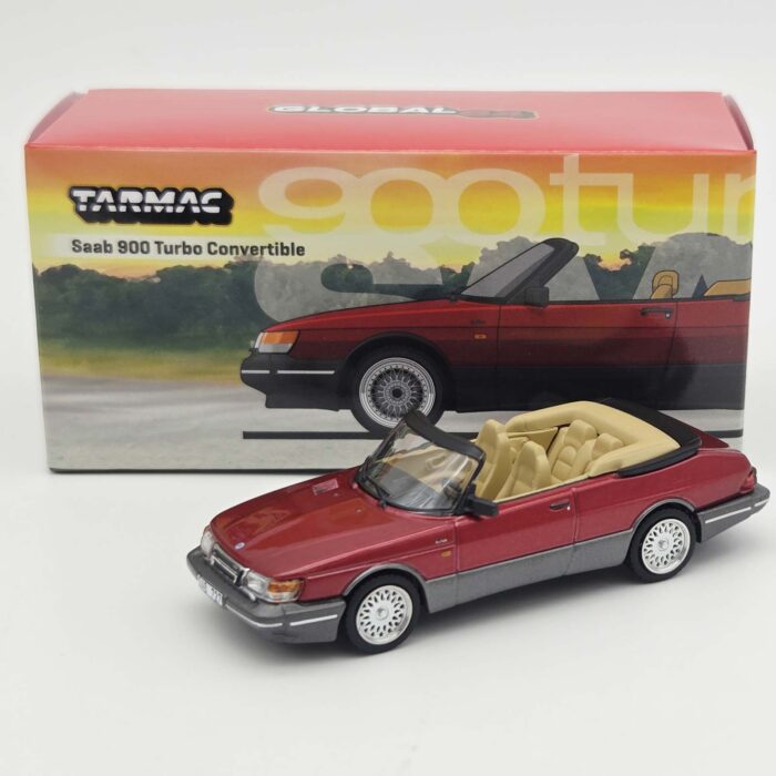 Tarmac - Saab 900 Turbo Convertible, red