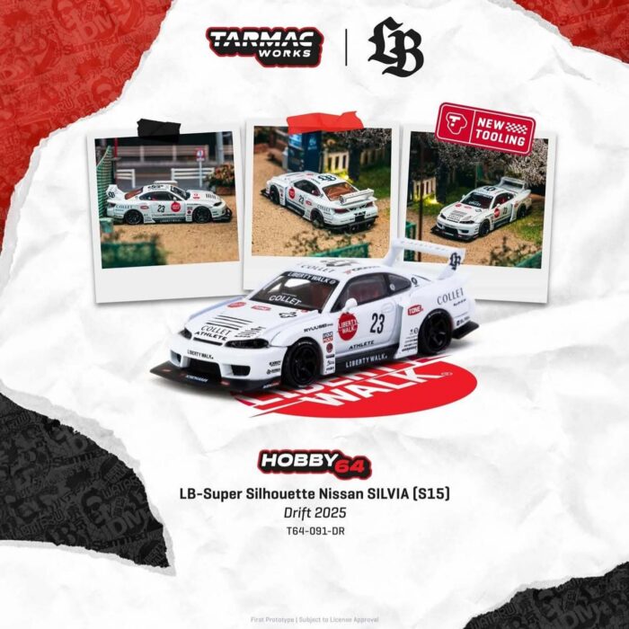 Tarmac - 2025 Nissan Silvia (S15) LB-Super Silhouette