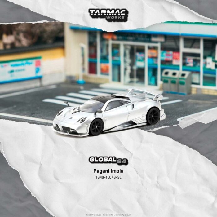 Tarmac - Pagani Imola, matt silver