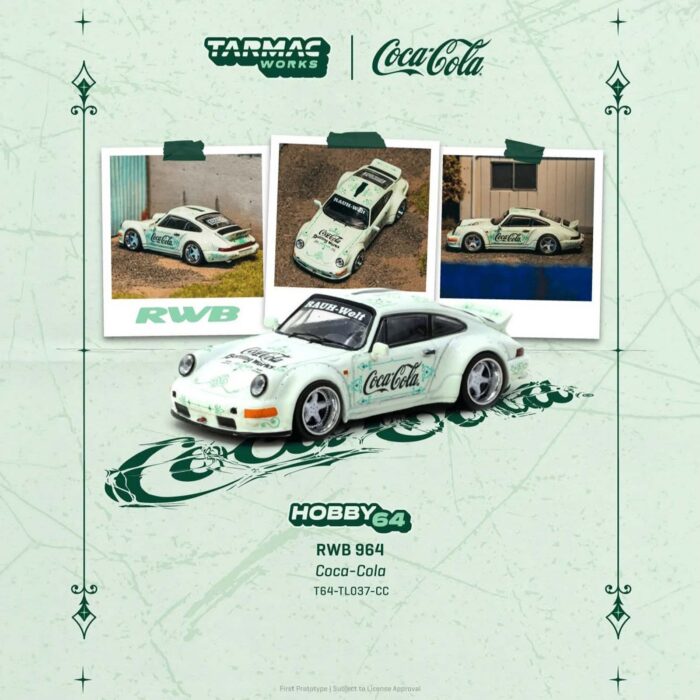 Tarmac - Porsche RWB 964 Coca-Cola