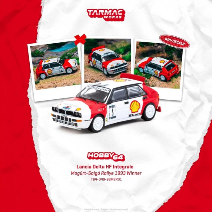 Tarmac -  Lancia Delta HF Integrale #1 László Sen Ranga/Erno