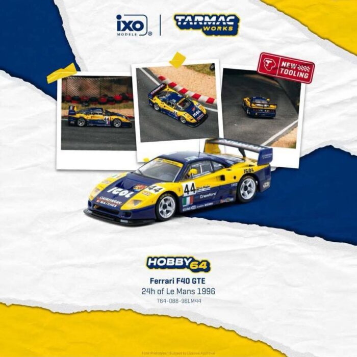 Tarmac - Ferrari F40 GTE #44