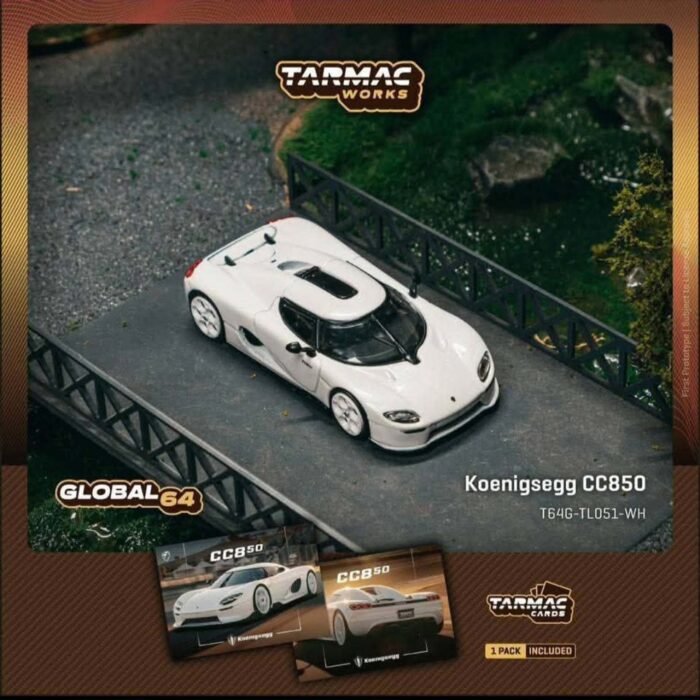 Tarmac - Koenigsegg CC850, white