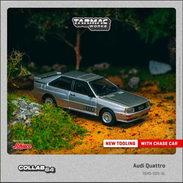 Tarmac - Audi Quattro, silver