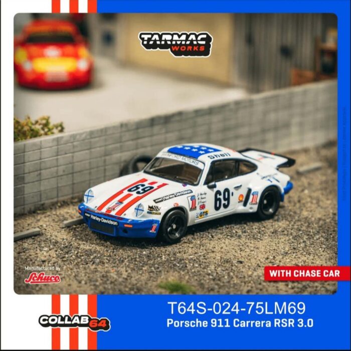 Tarmac - 1975 Porsche 911 Carrera RSR 3.0 #69 24h Le Mans