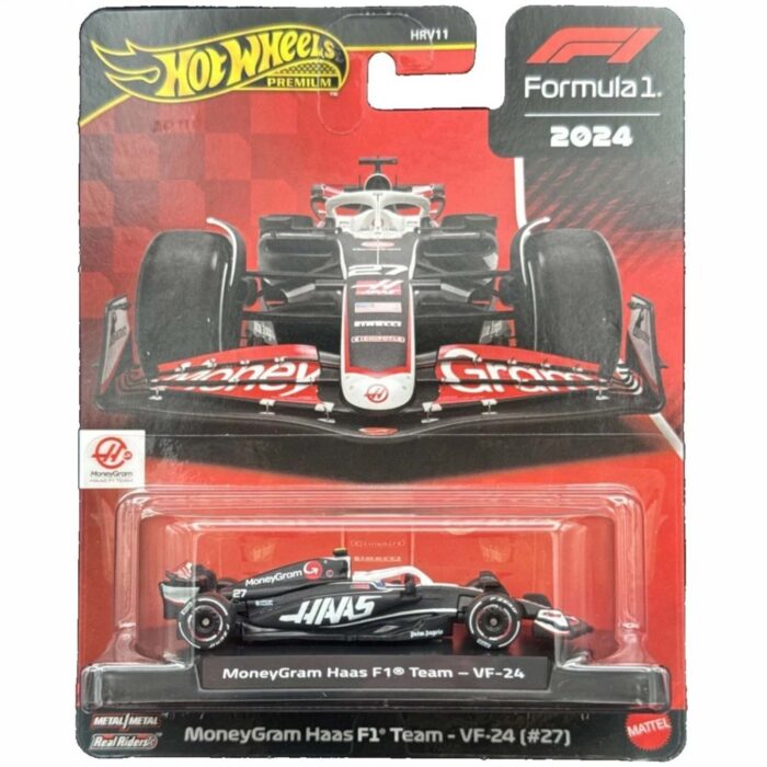 Hot Wheels - MoneyGram Haas VF-24 F1 Team #27 Kevin Magnussen