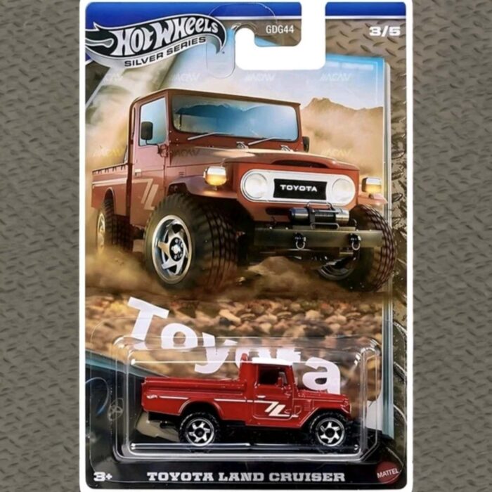 Hot Wheels - Toyota Land Cruiser, red  toyota truck
