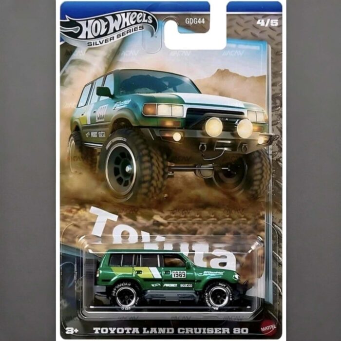 Hot Wheels - 2020 Toyota Land Cruiser, green toyota truck