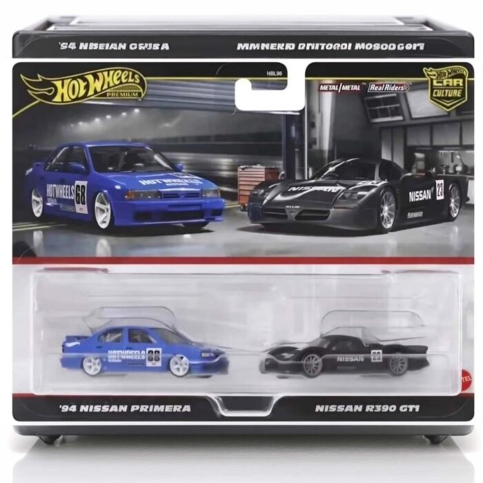 Hot Wheels - 2-pack 94 Nissan Primera & Nissan R390 GT1