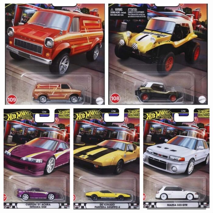 Hot Wheels - Boulevard set 68-979y