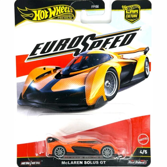 Hot Wheels  - Mclaren solus gt euro speed
