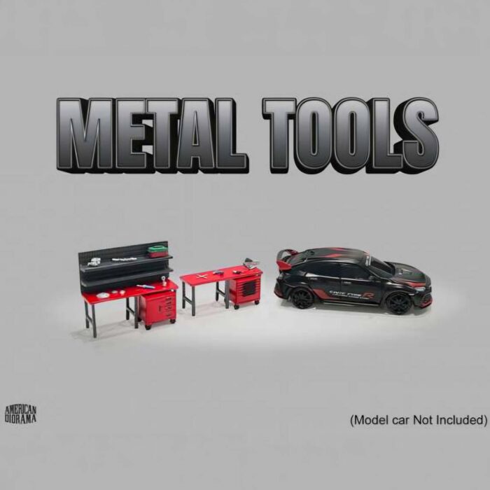 American Diorama - Metal Diecast Tools set