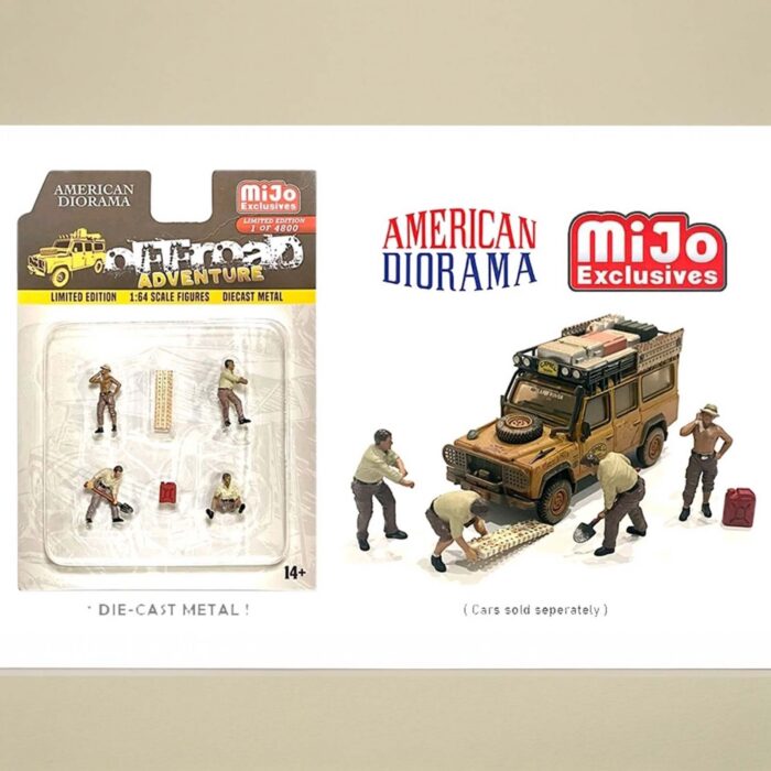 American Diorama - Off Road Adventure Mijo Figure set