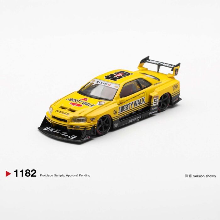 Mini Gt - 2025 Nissan GTR (R34) Skyline Super Silhouette Sport 1182, rhd