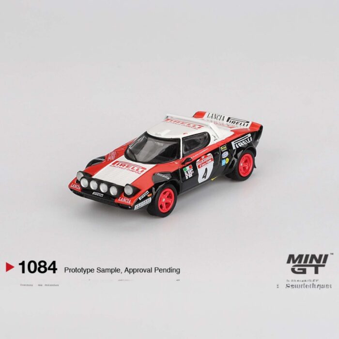Mini Gt - 1978 Lancia Stratos HF #4 winner Rally Sanremo lhd, 1084