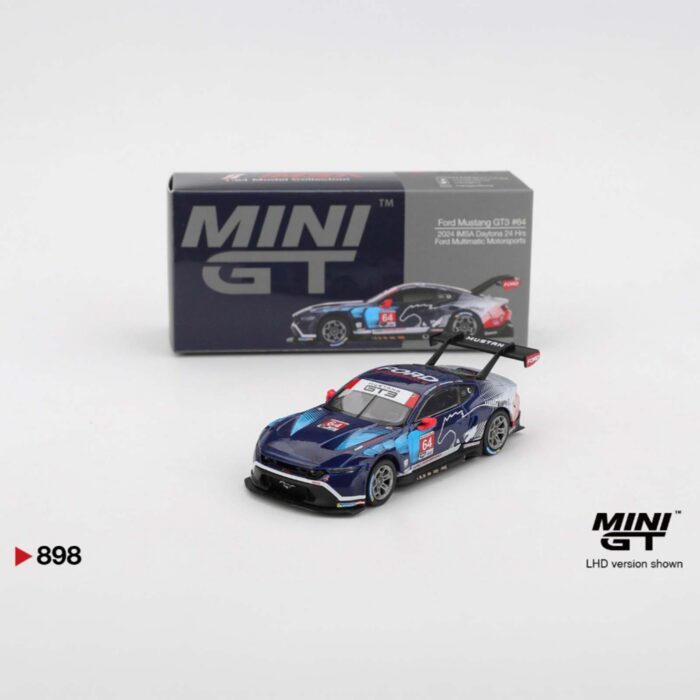 Mini Gt - 2024 Ford Mustang GT3 #64 lhd, 898