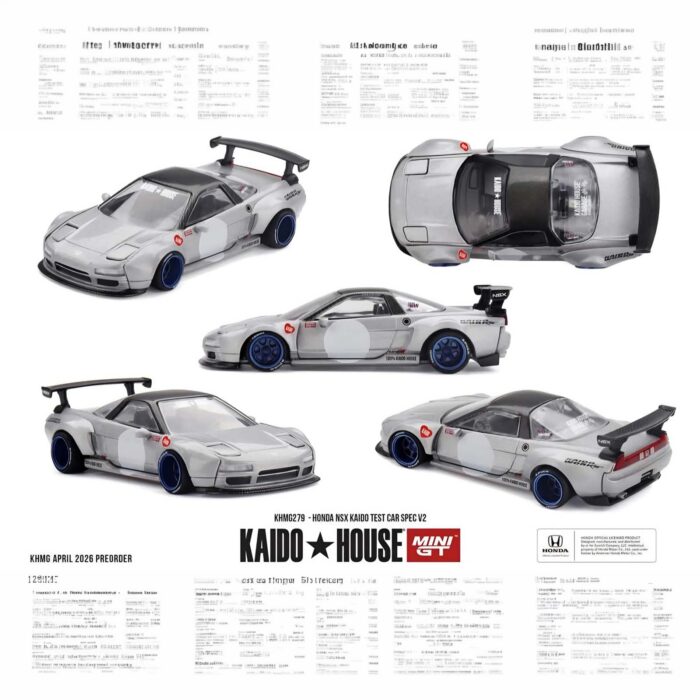 Mini Gt - 1990 Honda NSX Kaido Test Car Spec V2