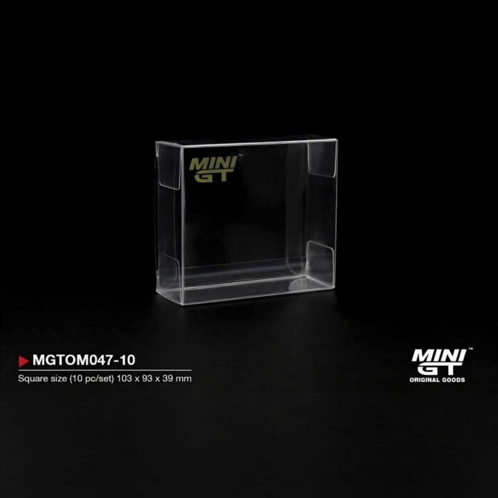 Mini Gt - MINI GT Box Protector Type C: Square size (10 pc/set)