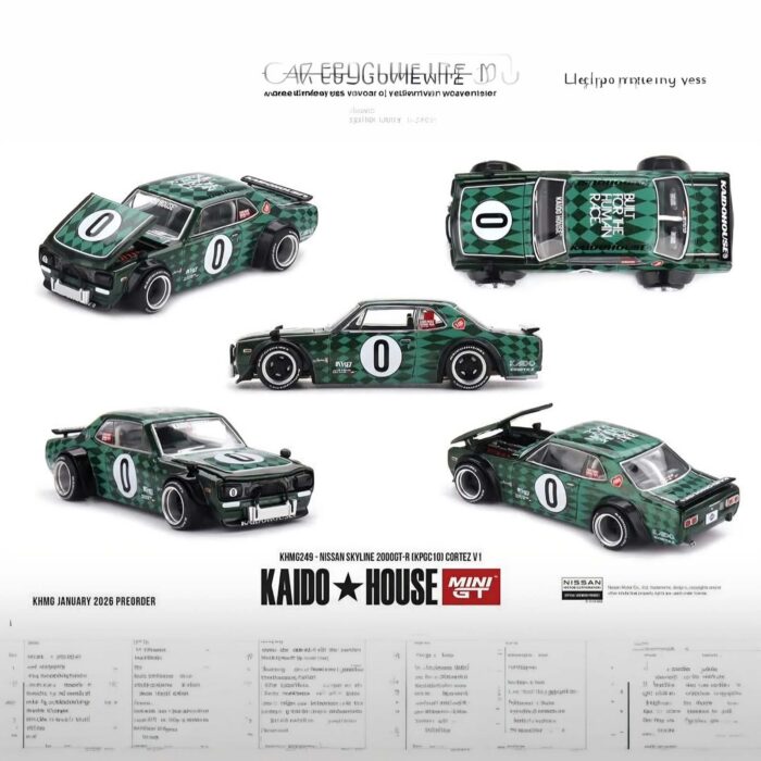 Mini Gt - 1969 Nissan Skyline GT-R (KPGC10) Cortez V1