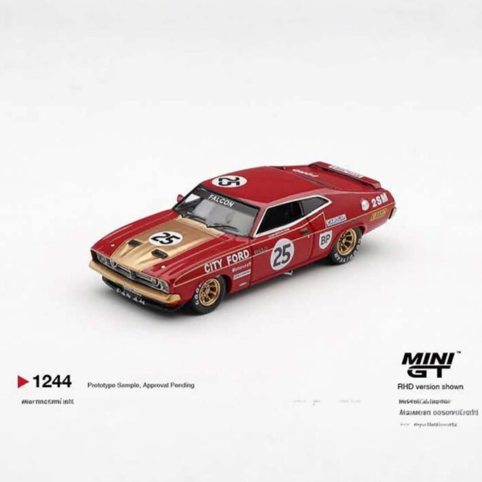 Mini Gt - 1975 Ford Falcon (XB) GT #25 Bathurst 1000, 1244, rhd