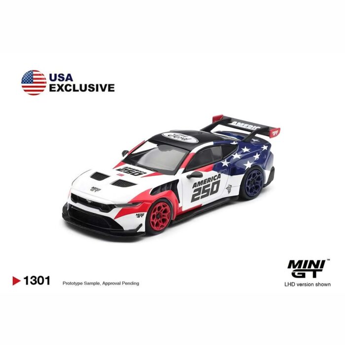 Mini Gt - 2026 Ford Mustang GTD *America 250* USA Exclusive, 1301