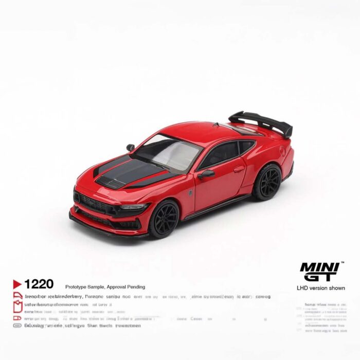 Mini Gt - 2025 Ford Mustang Dark Horse lhd