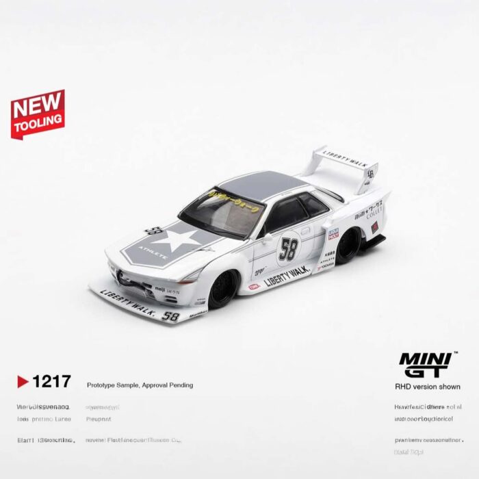 Mini Gt - 2025 Nissan GTR (R32) LB-Kaido Works TAS blister