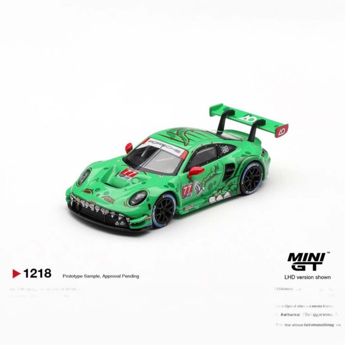 Mini Gt - 2025 Porsche 911 (992) GT3 R #77 AO, 1218, lhd