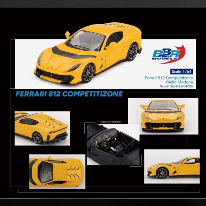 BBR - 2021 Ferrari 812 Competitizone Tailor made, yellow