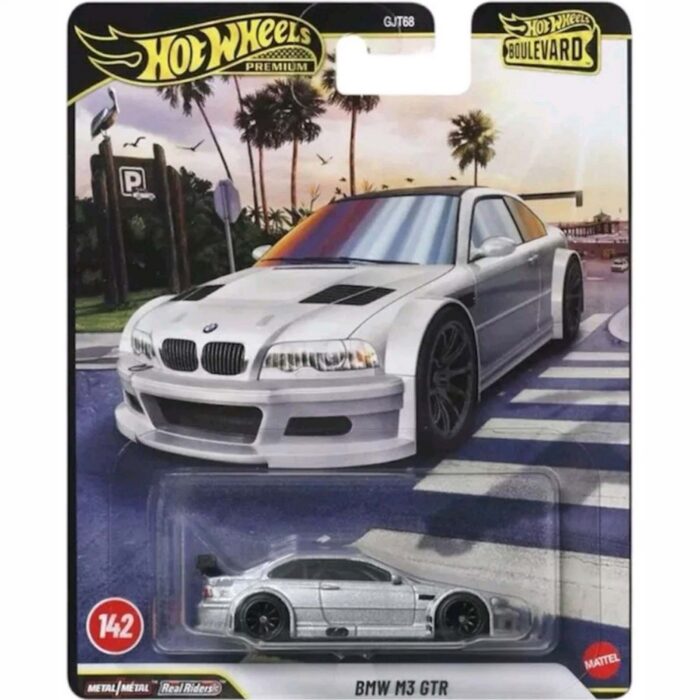 Hot Wheels - BMW M3 GTR (E46), silver