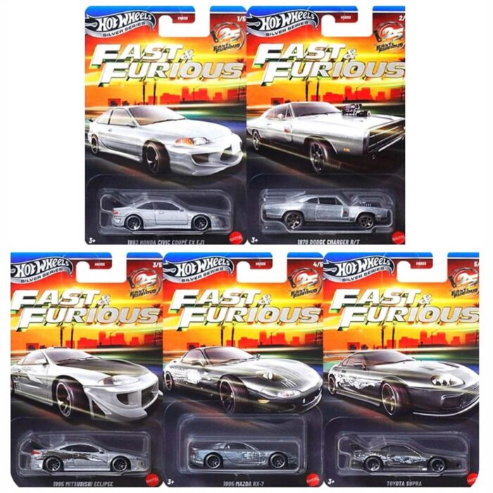 Hot Wheels -  Fast & the Furious set