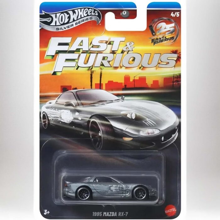 Hot Wheels - 1995 Mazda RX-7, silver