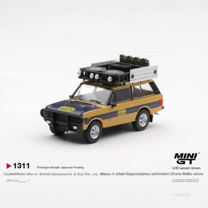 Mini Gt - 1981 Land Rover Range Rover *Camel Trophy, 1311, blister