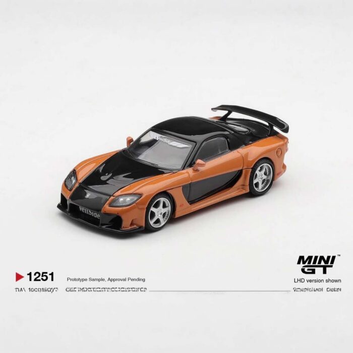 Mini Gt - 2006 Mazda RX-7 Fast and Furious, 1251, blister