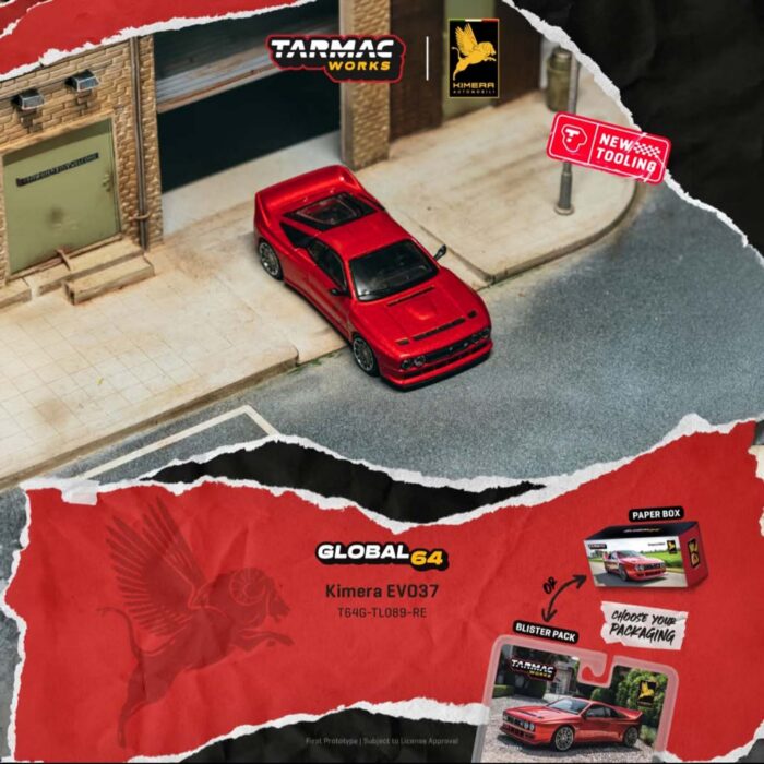 Tarmac - 2021 Kimera EVO37, red