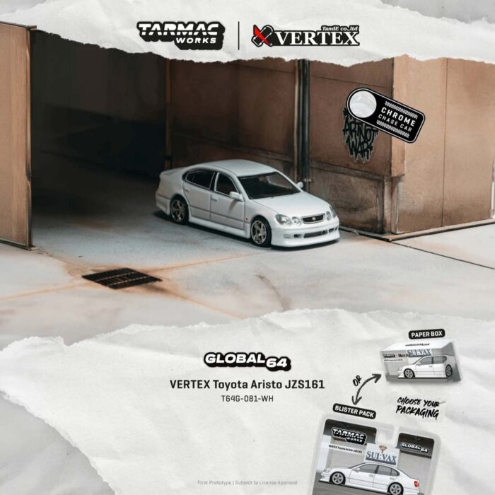 Tarmac - 1999 Toyota Aristo JZS161 V300, vertex white